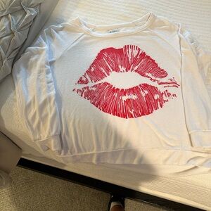 Lauren Moshi white Knit Top